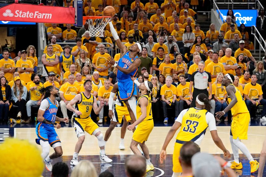 Thunder Bench Rescues SGA, Steals Game 3 on the Road
