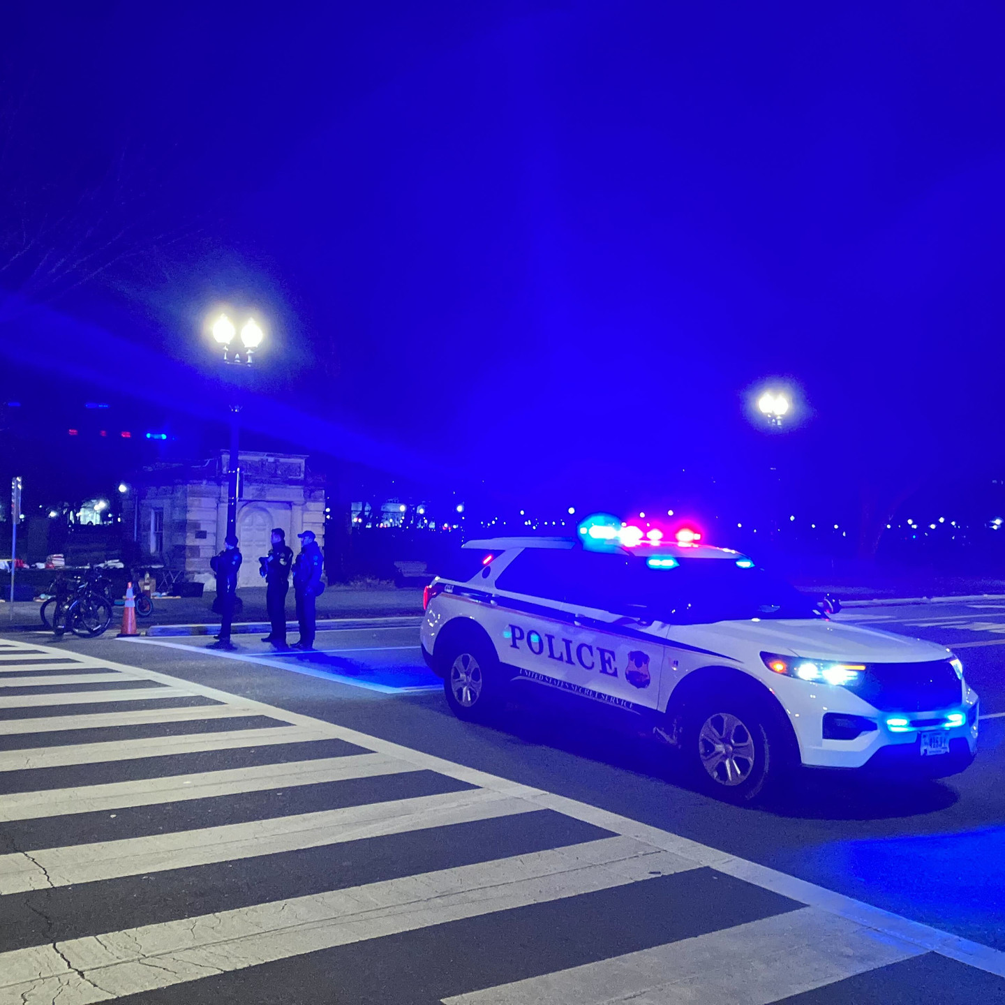 Van Slams White House Security Gate; Driver in Custody