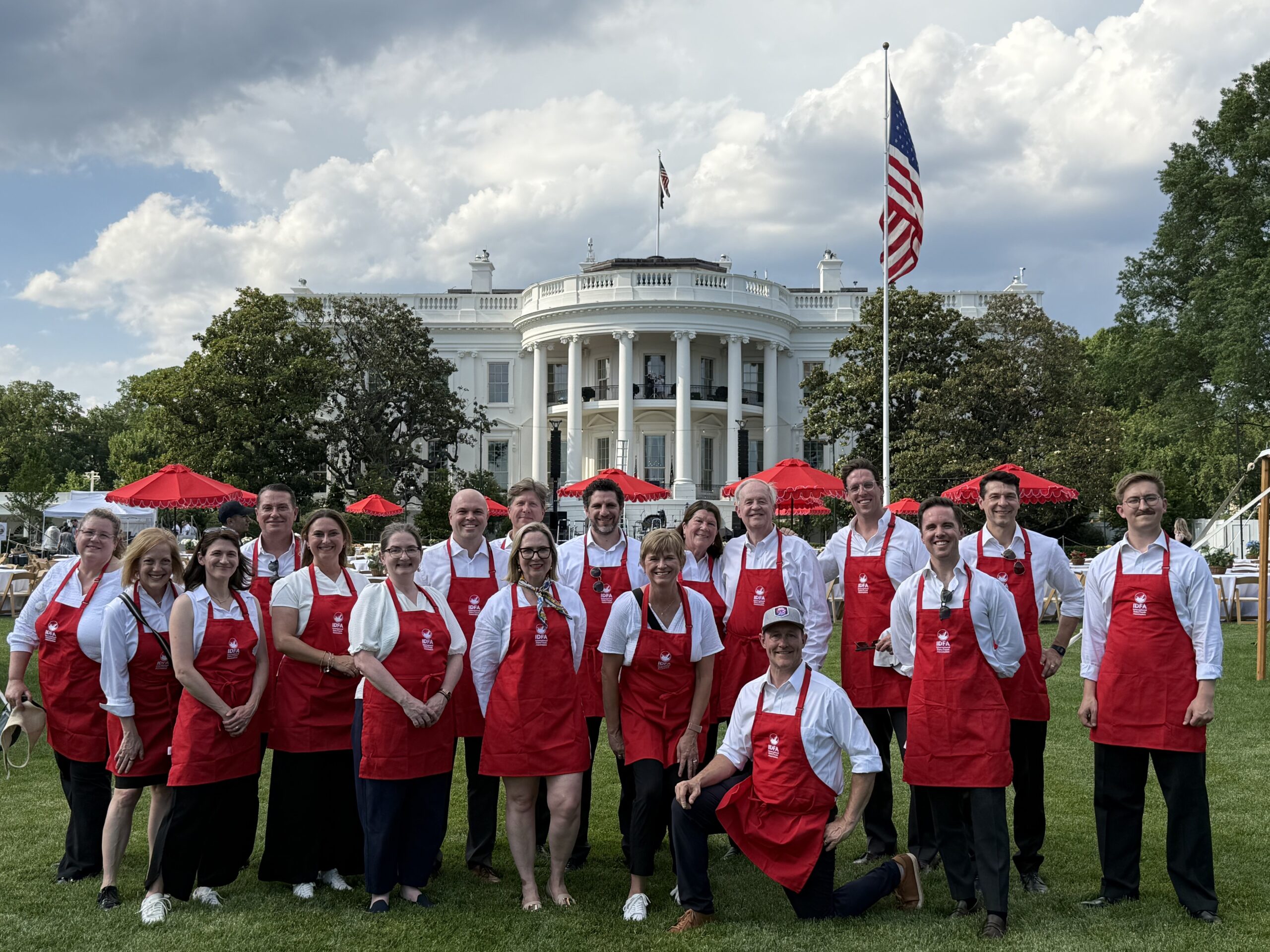 U.S. Dairy Lands on the South Lawn at Congressional Picnic
