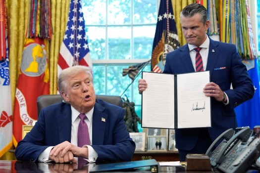 Trump Signs 'No Men in Women's Sports' Order at White House