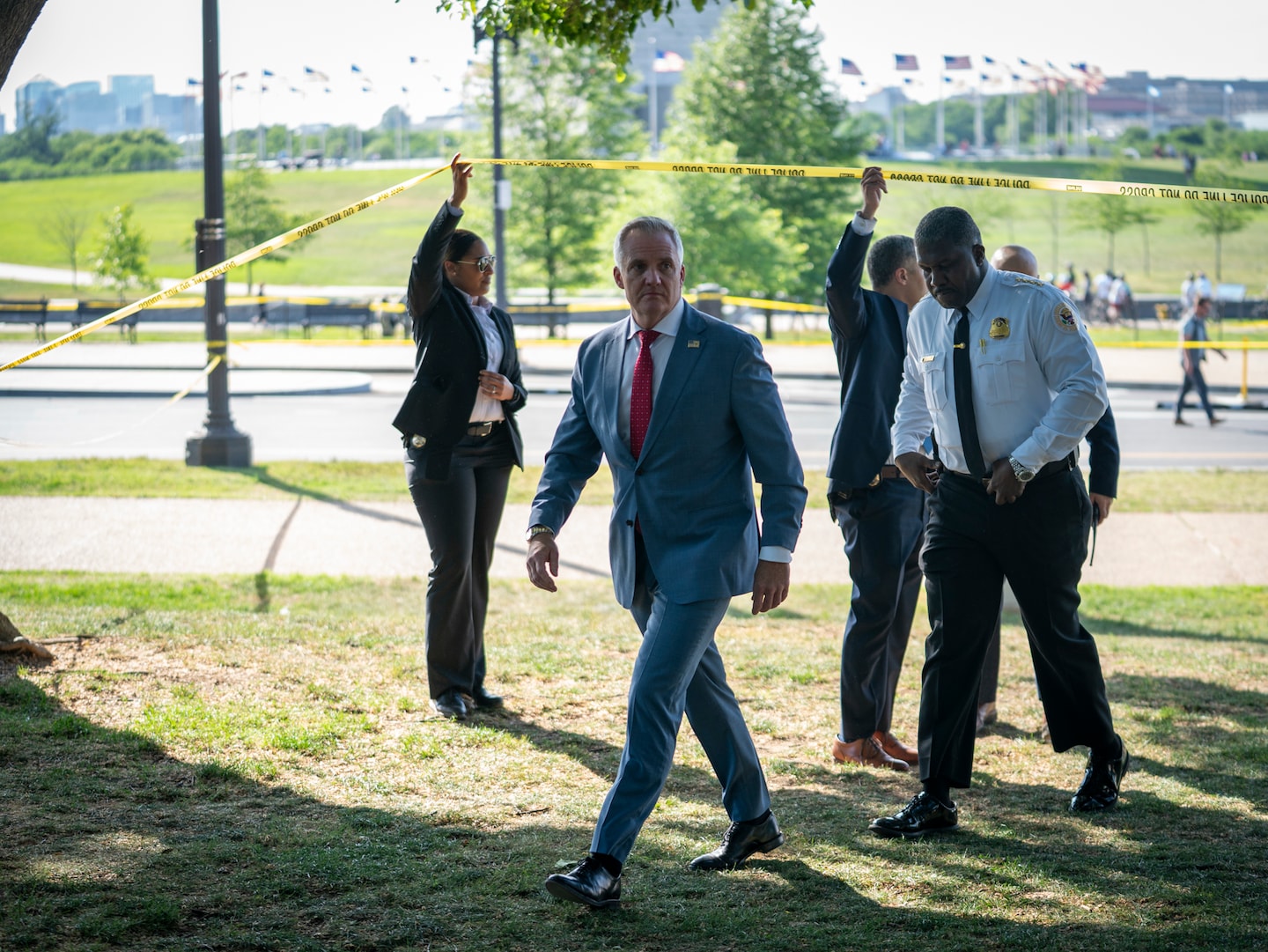 FBI's Patel Confirms Gunshots Fired Near White House Grounds