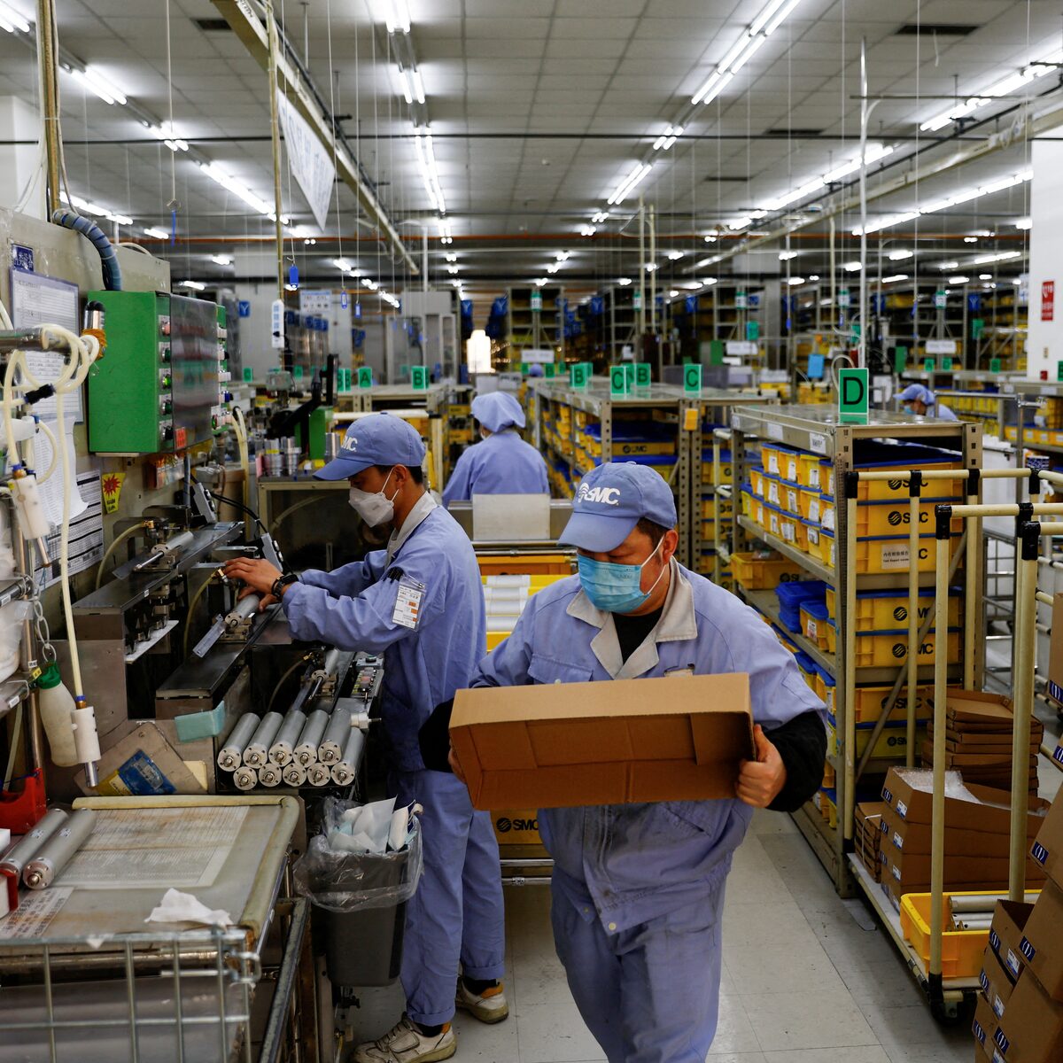 Global Factory Slump Hits DC's Inflation Calculus Hard