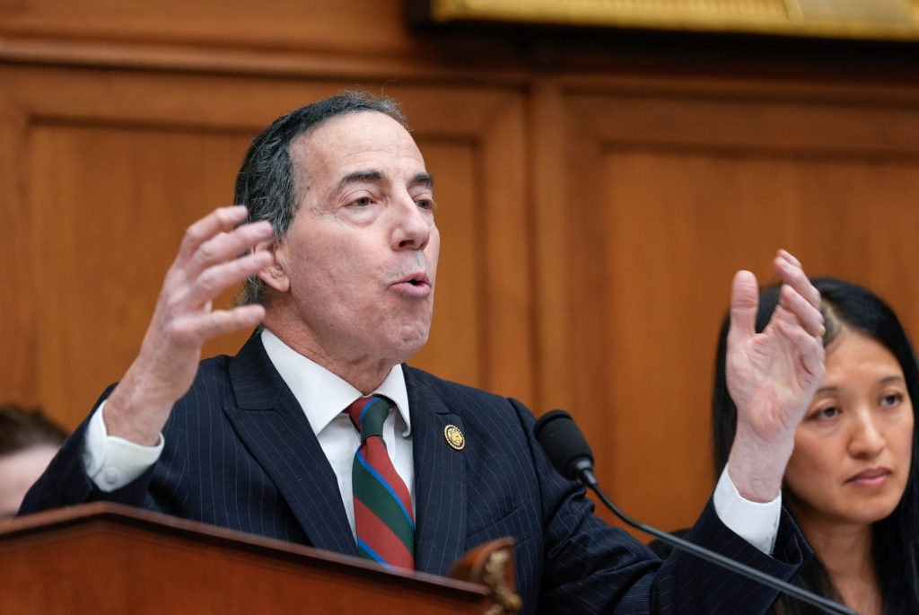 Hill Democrats Open Probe Into DOJ's Epstein Files on Trump