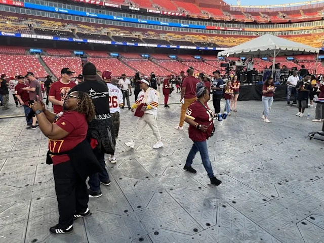 Commanders Draft Party Lands on FOX 5 as Burgundy Buzz Builds