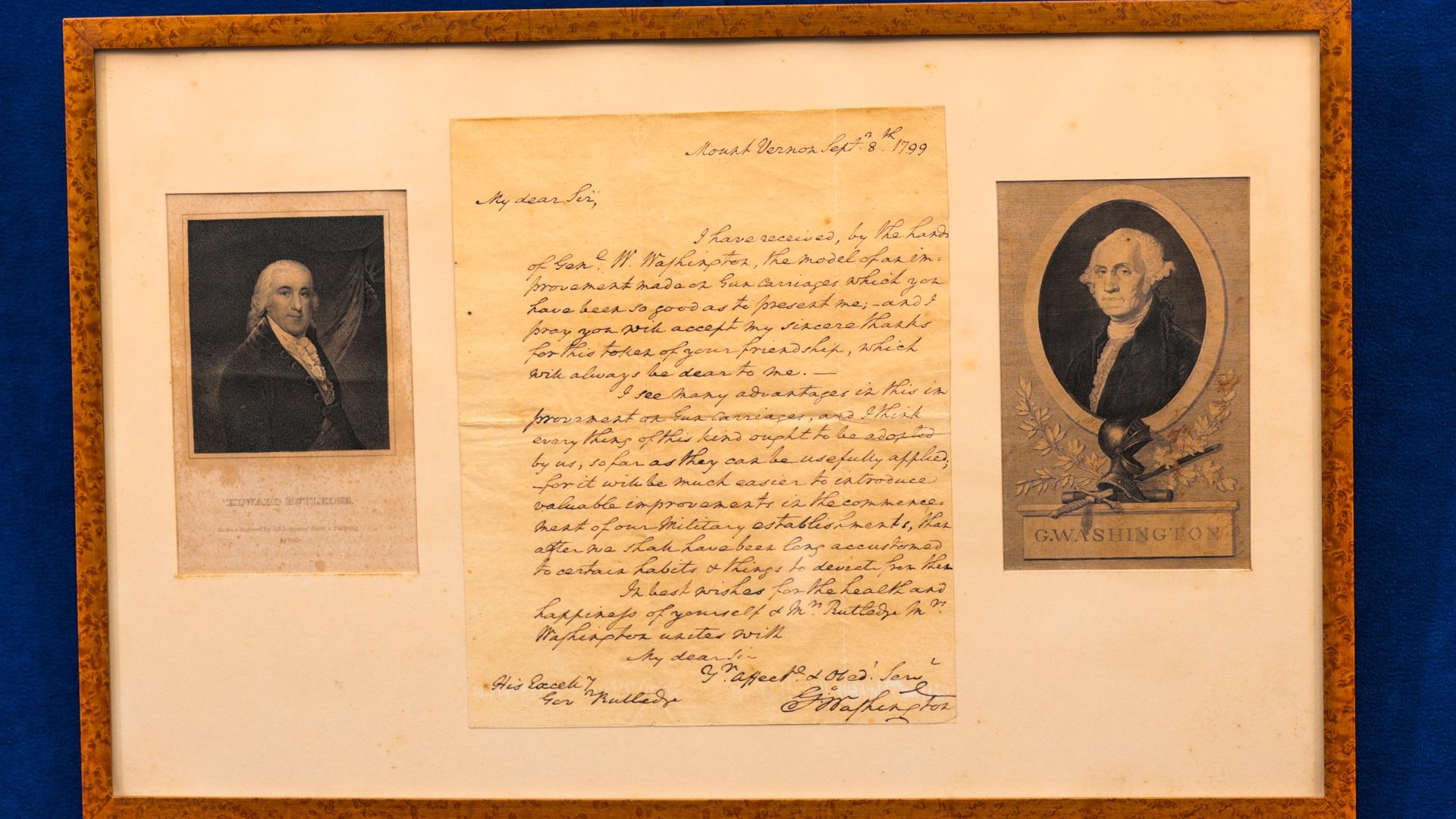 Washington's 1777 Spy Letter Surfaces on DC Vault Tour