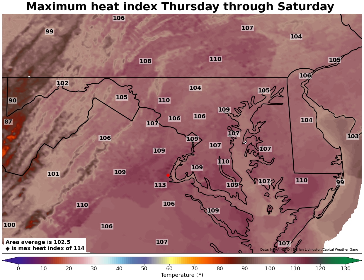 DC Cracks 100 Degrees for First Time Since 2016 Heat Wave