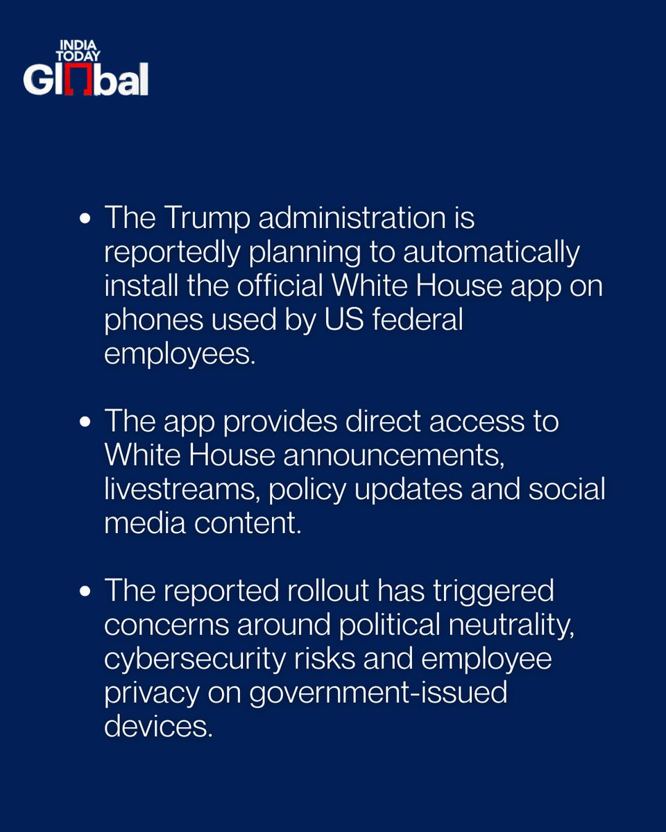 White House Mandates Federal App With Trump Loyalty Features