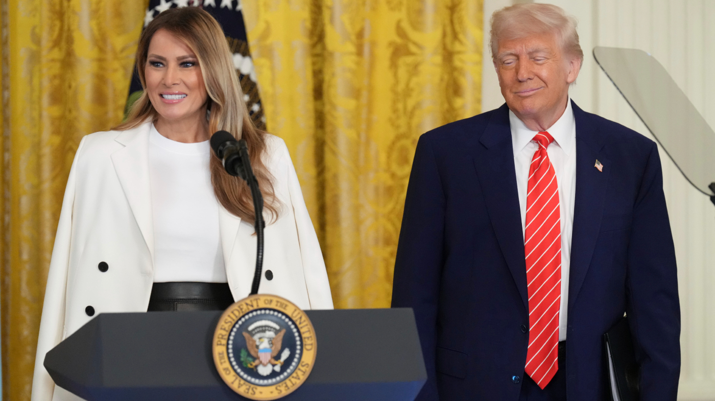 Melania Trump Confronts Epstein 'Lies' in Rare White House Address