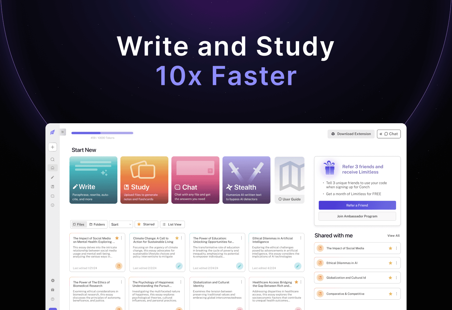 Conch ai ai educational tool aiteach