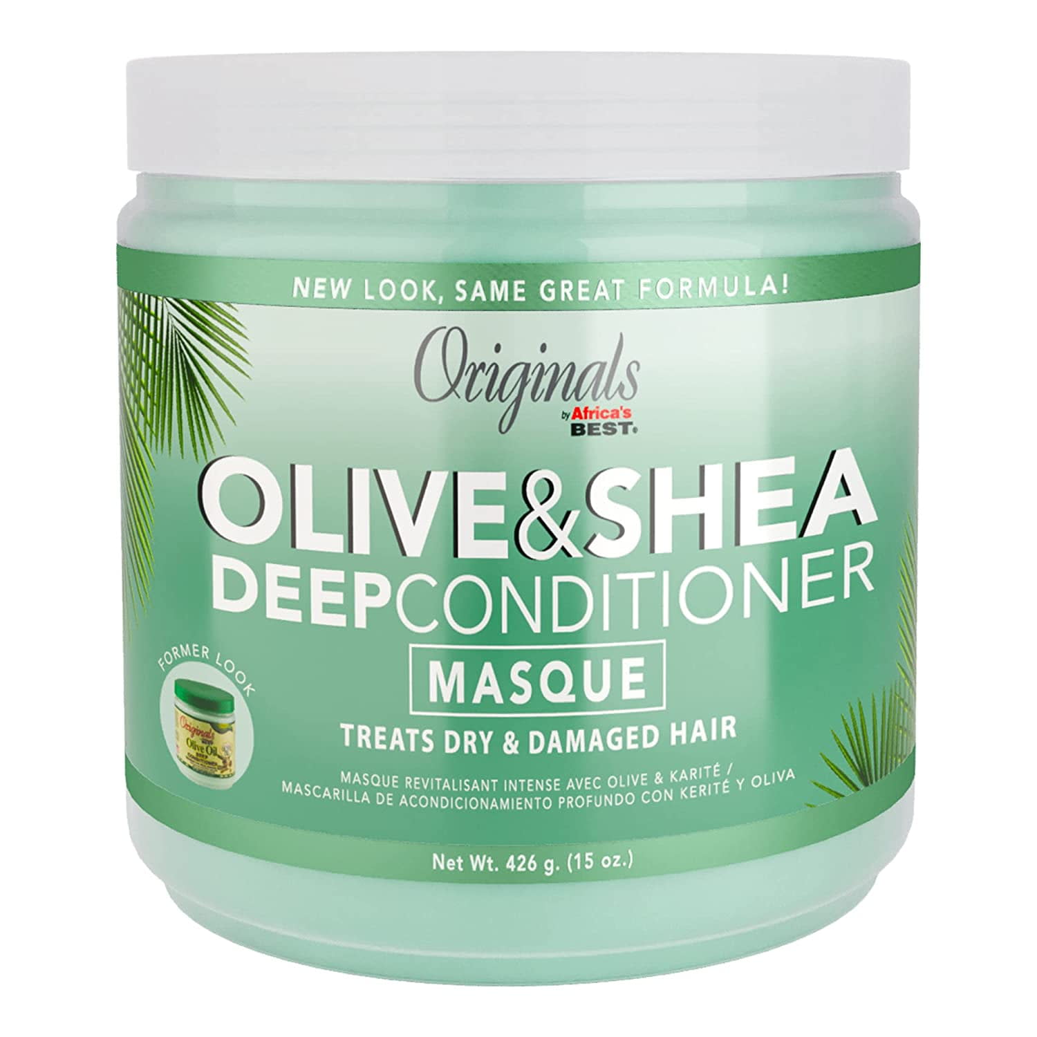 Africa's Best Olive Karité Mascarilla Reparación Profunda 524g