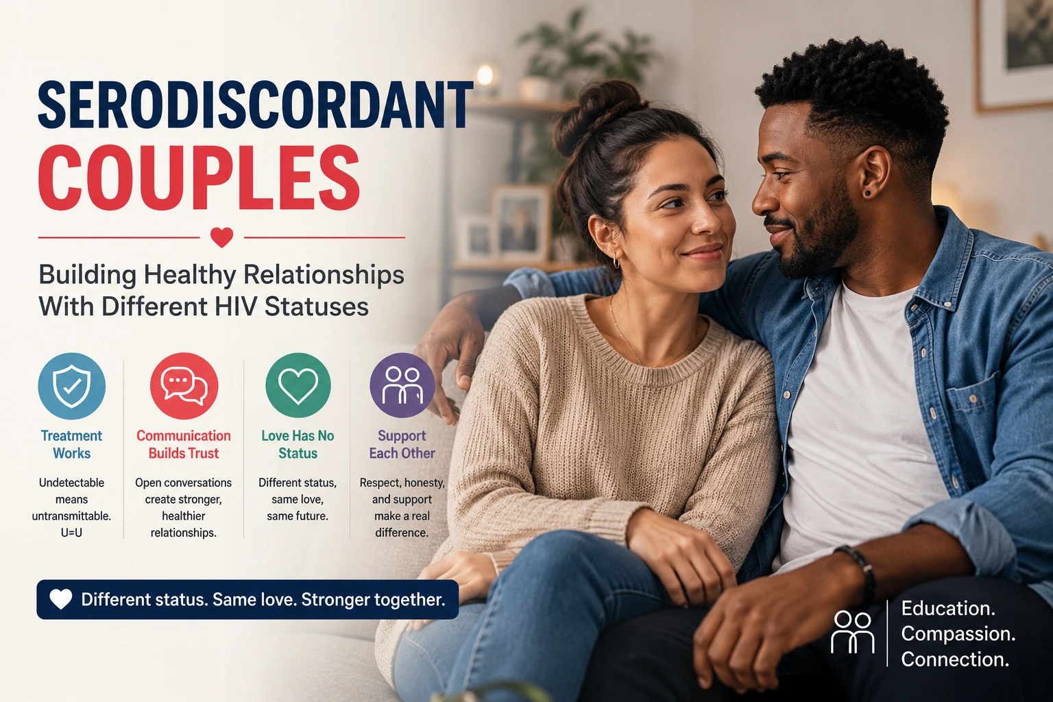 Serodiscordant Couples: Building Healthy Relationships With Different HIV Statuses