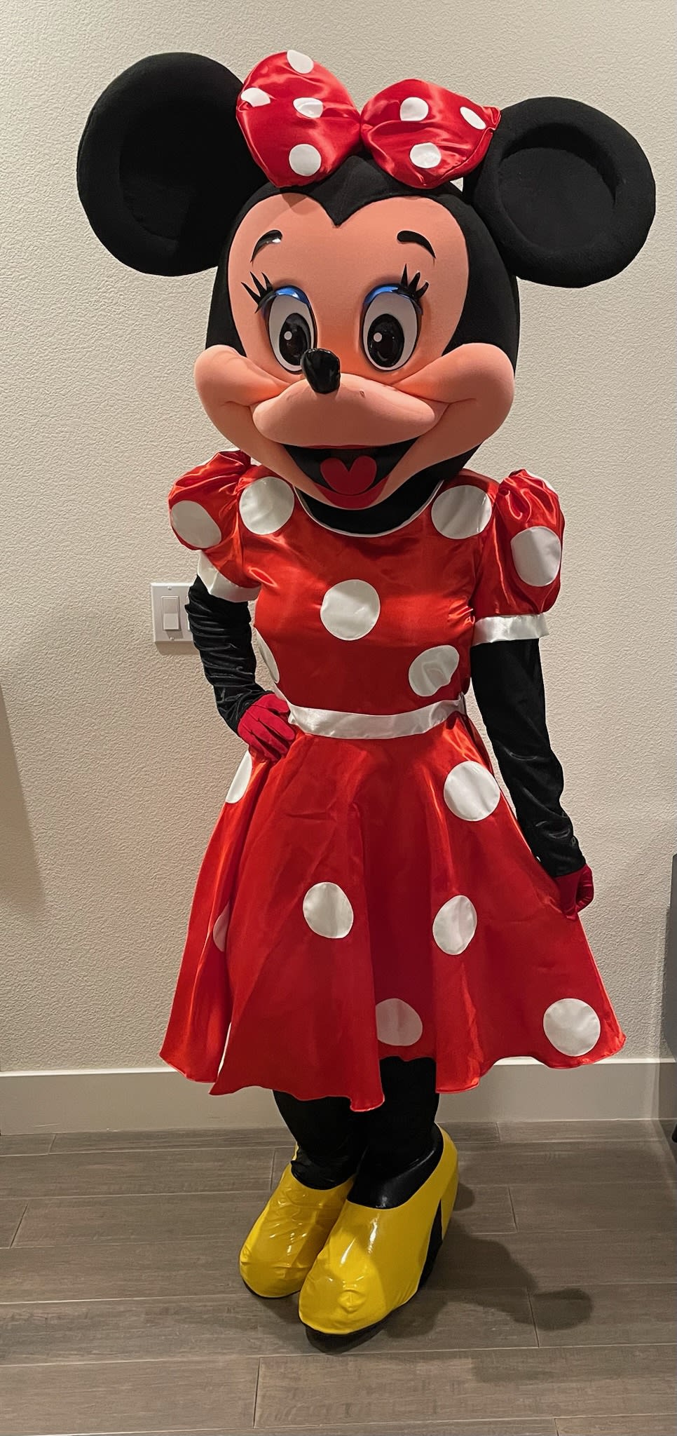 Red Girl Mouse character