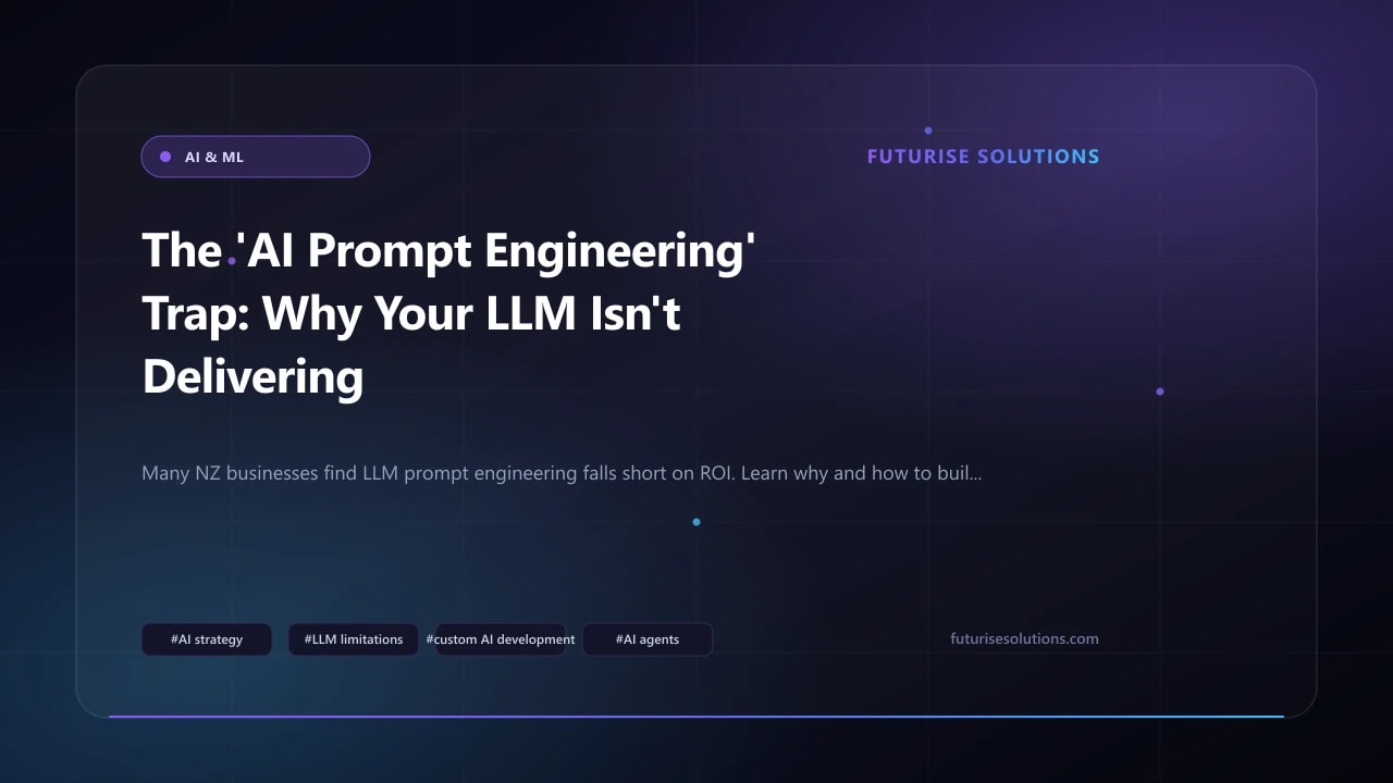 The 'AI Prompt Engineering' Trap: Why Your LLM Isn't Delivering ROI (And How to Build a Custom AI Agent Instead in 2026)