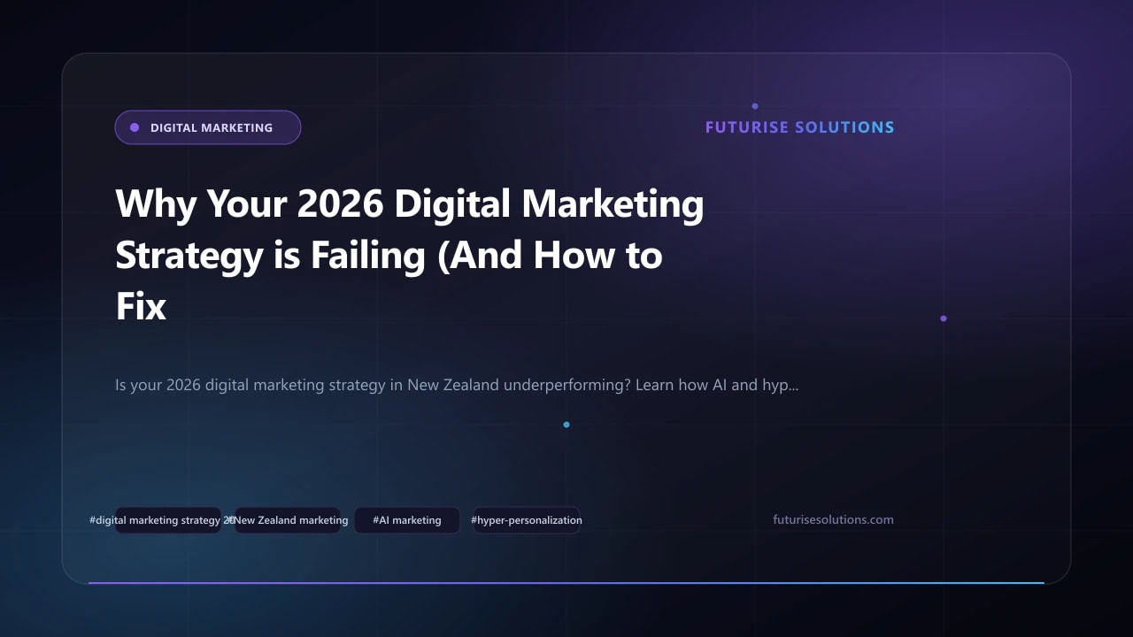 Why Your 2026 Digital Marketing Strategy is Failing (And How to Fix It with AI & Hyper-Personalization)