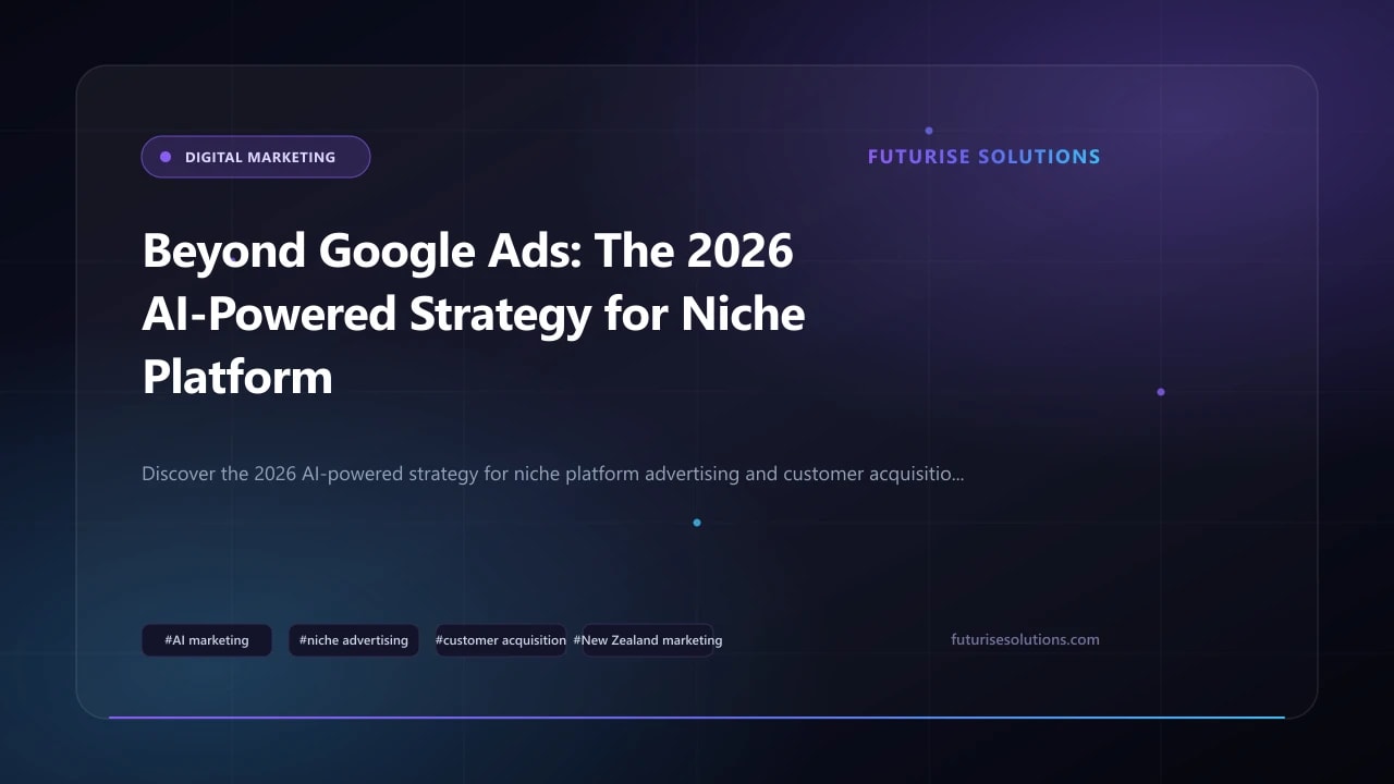 Beyond Google Ads: The 2026 AI-Powered Strategy for Niche Platform Advertising & Customer Acquisition