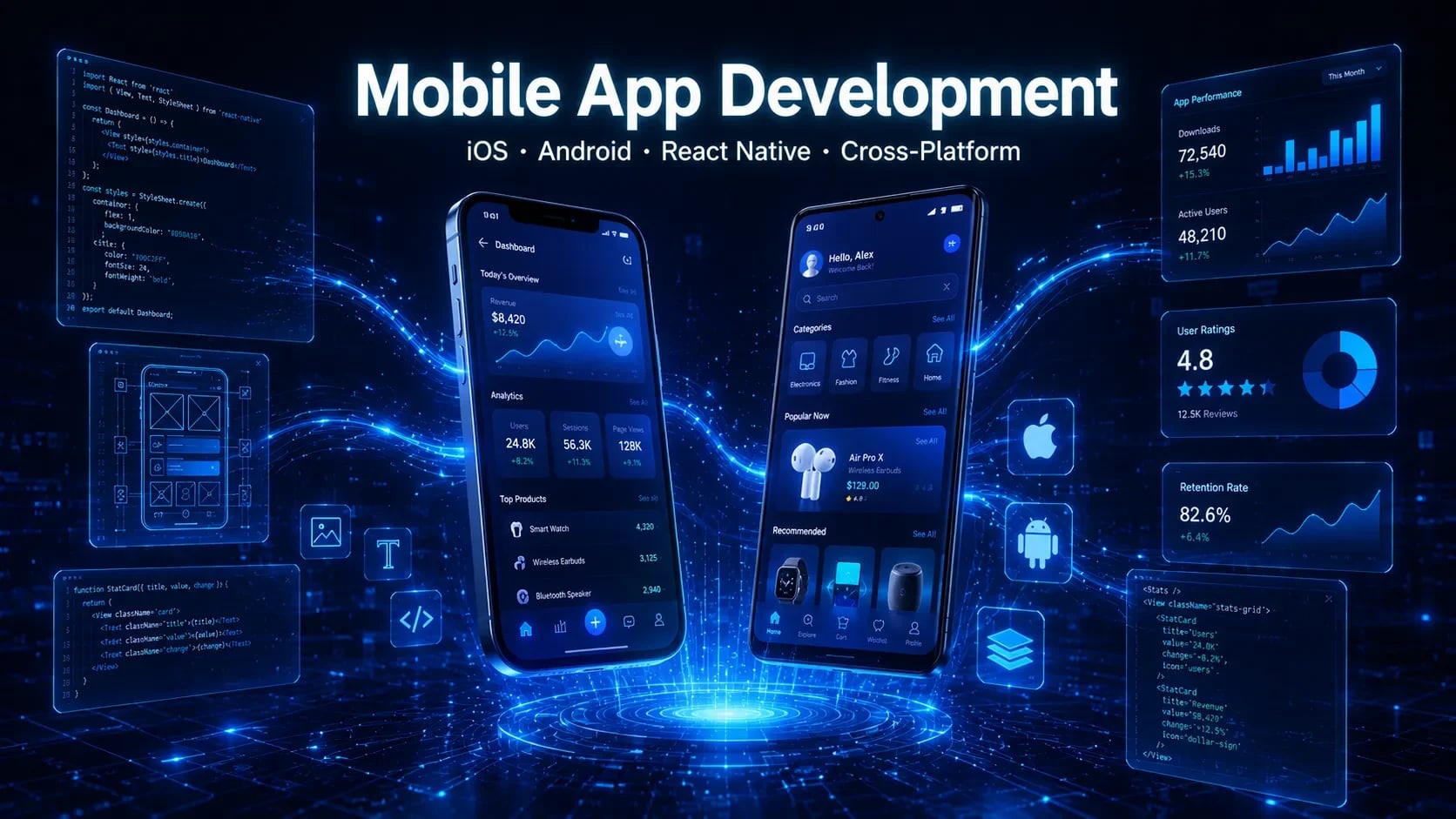 App Development Services: Build Cross-Platform iOS & Android Apps That Users Actually Love