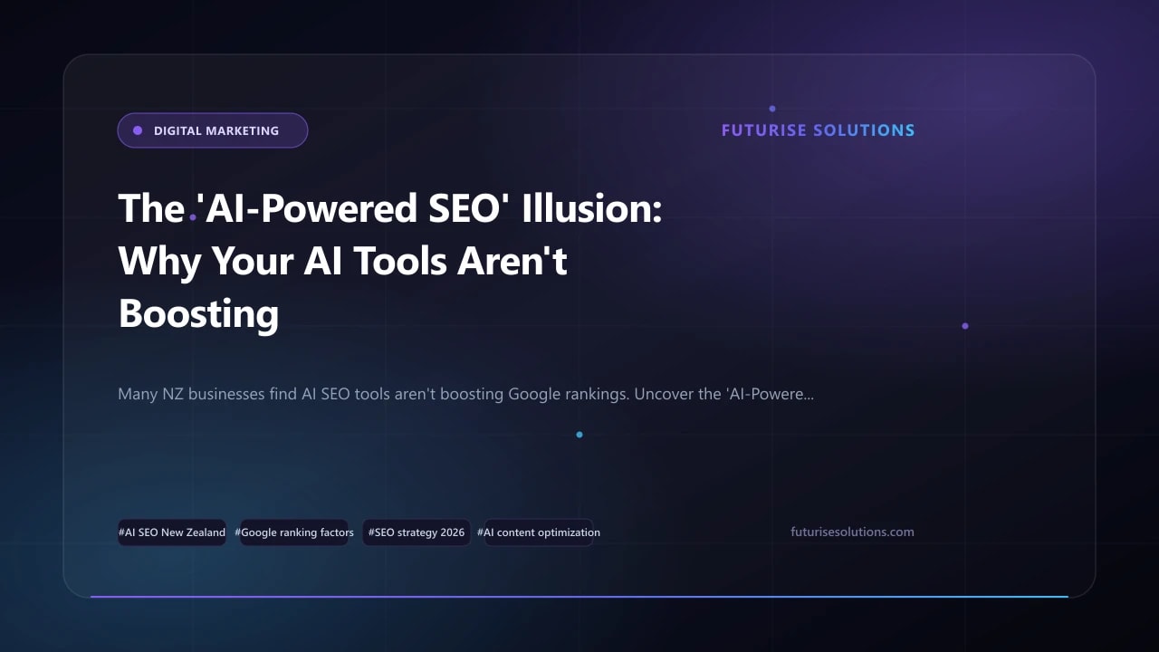 The 'AI-Powered SEO' Illusion: Why Your AI Tools Aren't Boosting Google Rankings (And How to Fix It in 2026)