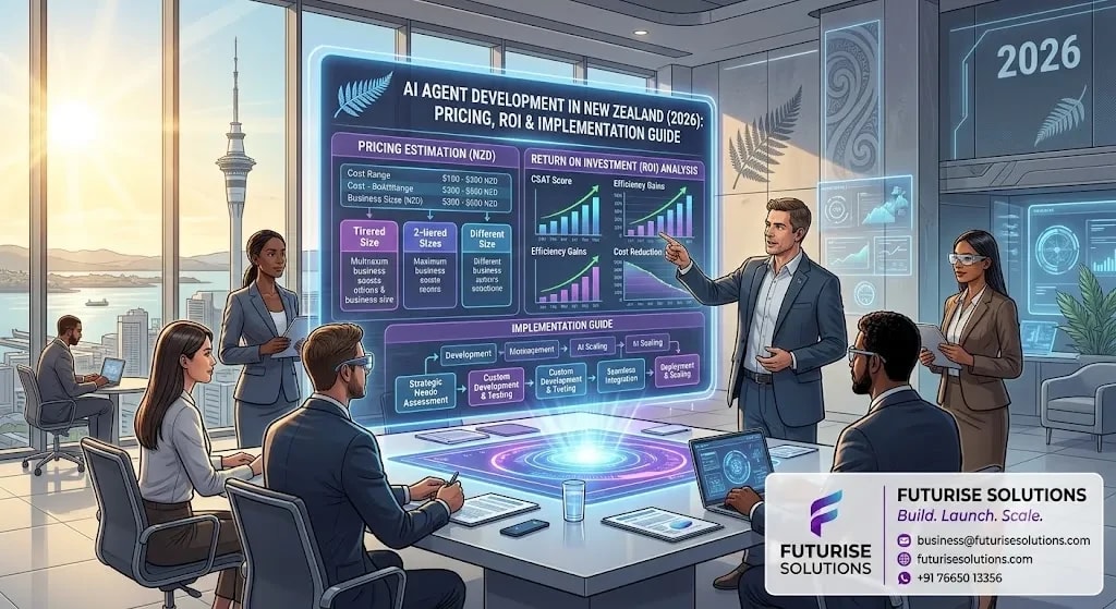 AI Agent Development Cost in New Zealand 2026: Pricing, ROI & Implementation Guide