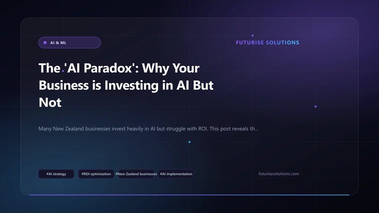 The 'AI Paradox': Why Your Business is Investing in AI But Not Seeing ROI (And How to Fix It in 2026)