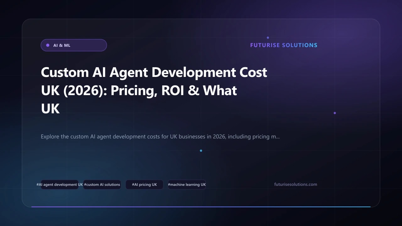 Custom AI Agent Development Cost UK (2026): Pricing, ROI & What UK Businesses Pay