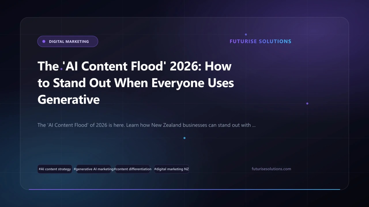 The 'AI Content Flood' 2026: How to Stand Out When Everyone Uses Generative AI