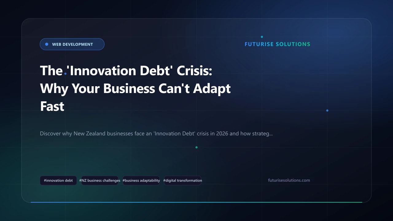 The 'Innovation Debt' Crisis: Why Your Business Can't Adapt Fast Enough in 2026 (And How to Fix It)