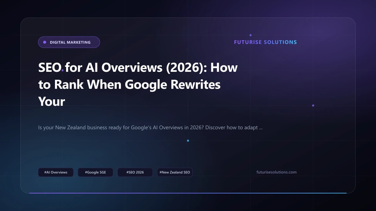 SEO for AI Overviews (2026): How to Rank When Google Rewrites Your Content