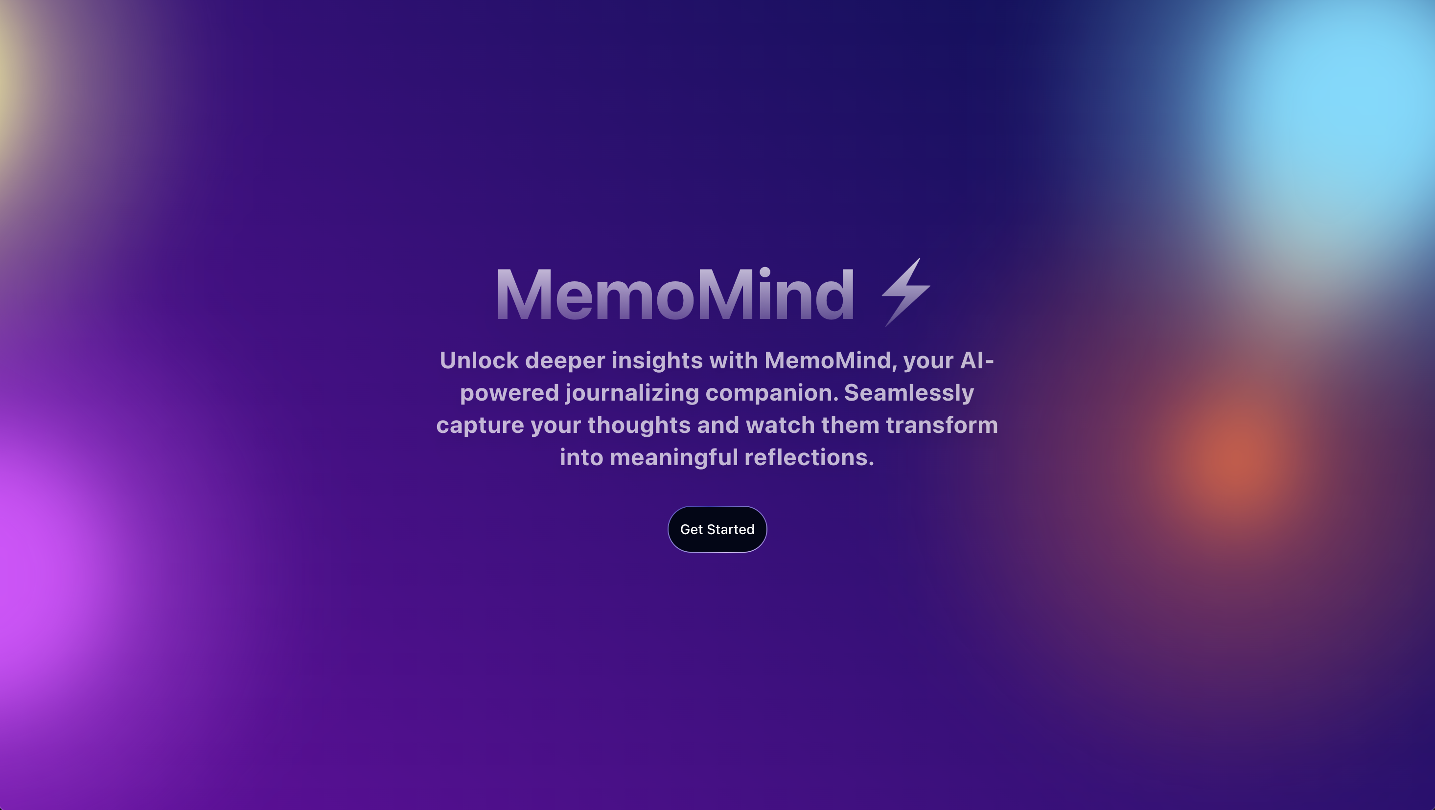 MemoMind (Ai Journal App)