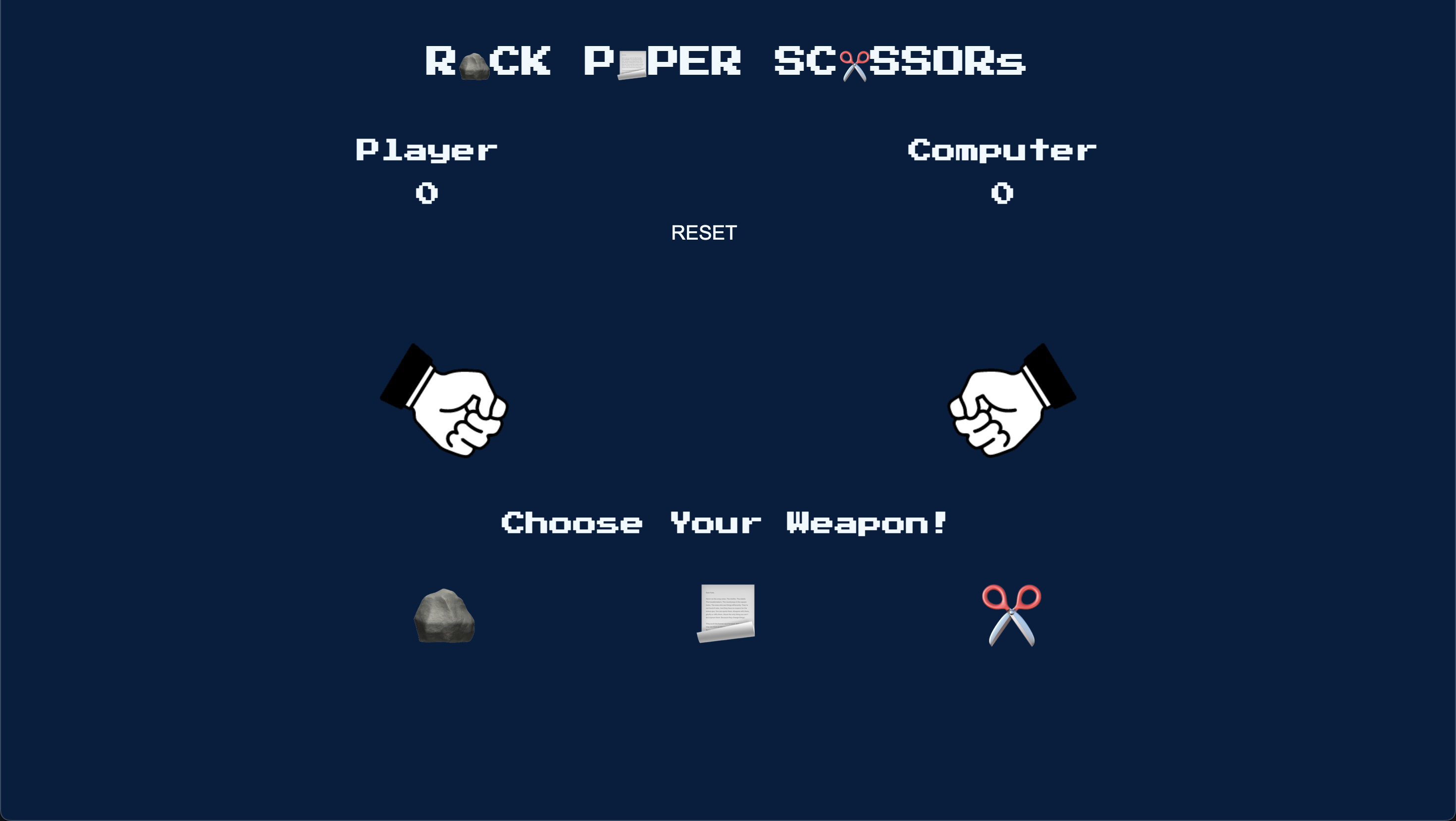 Rock Paper Scissors