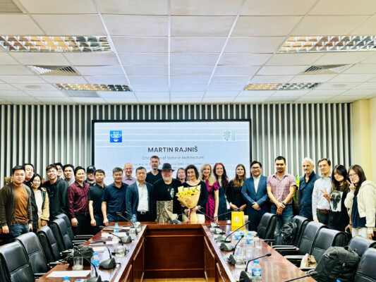 Gặp gỡ Kiến trúc sư Martin Rajnis tại Trường Đại học Kiến trúc Hà Nội