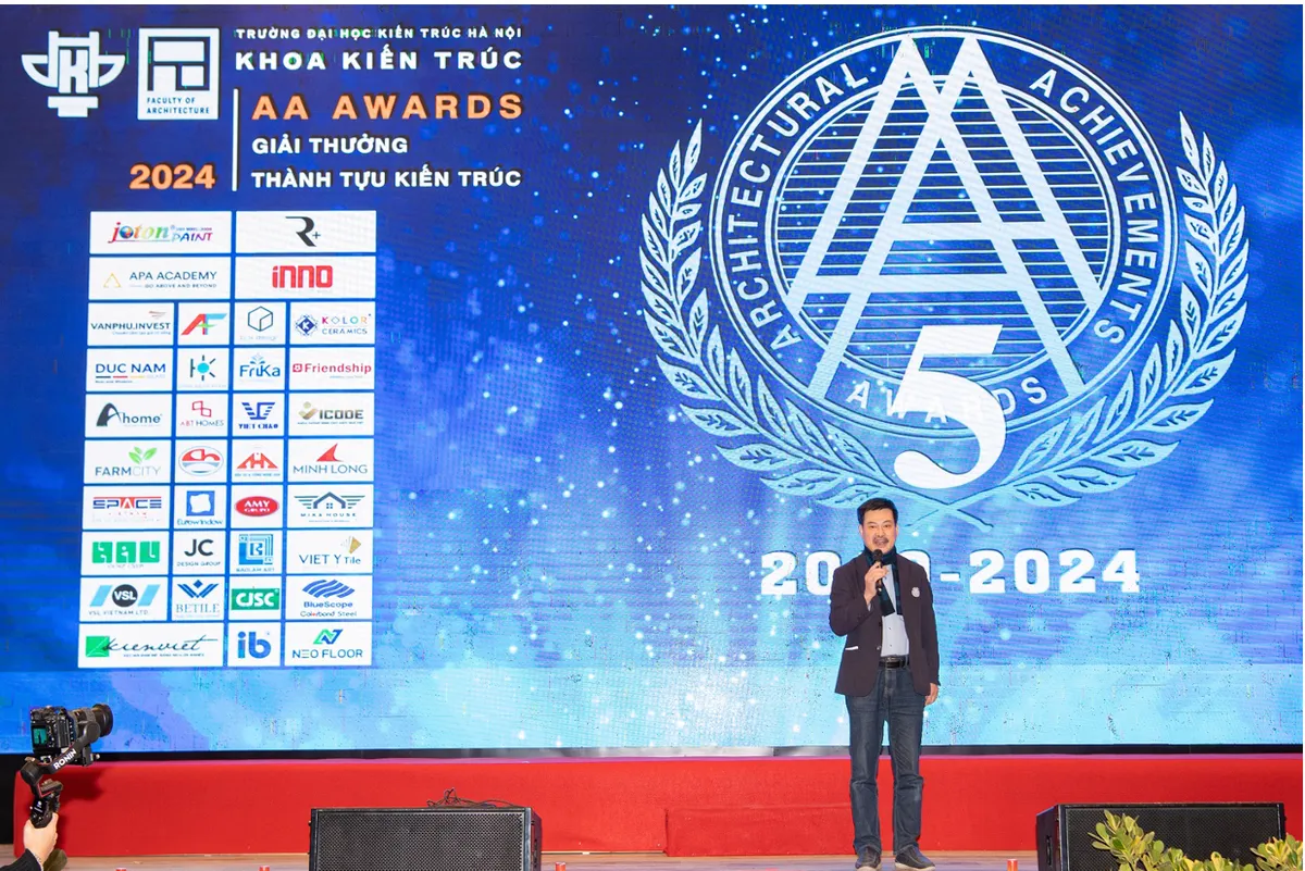 L.Q JOTON- HÀ NỘI 5 năm đồng hành cùng “AA Awards 2024 – Giải thưởng tôn vinh những tài năng sinh viên kiến trúc”