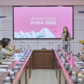 HAU VINH DỰ LÀ ĐIỂM TRƯỜNG ĐẦU TIÊN PHÁT ĐỘNG CHỦ ĐỀ AYDA AWARDS 2023