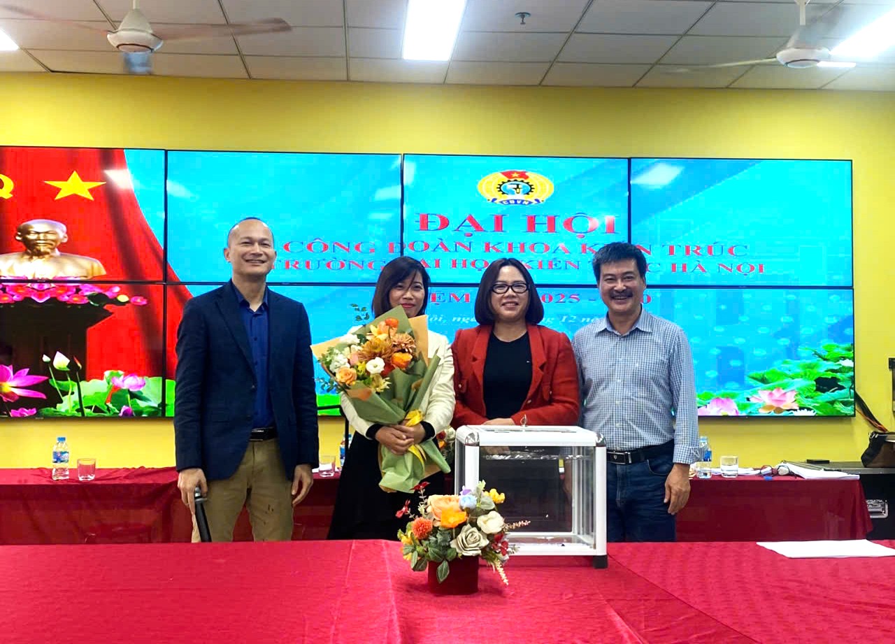 Đại hội công đoàn khoa Kiến Trúc lần thứ XXI, nhiệm kỳ 2025-2030