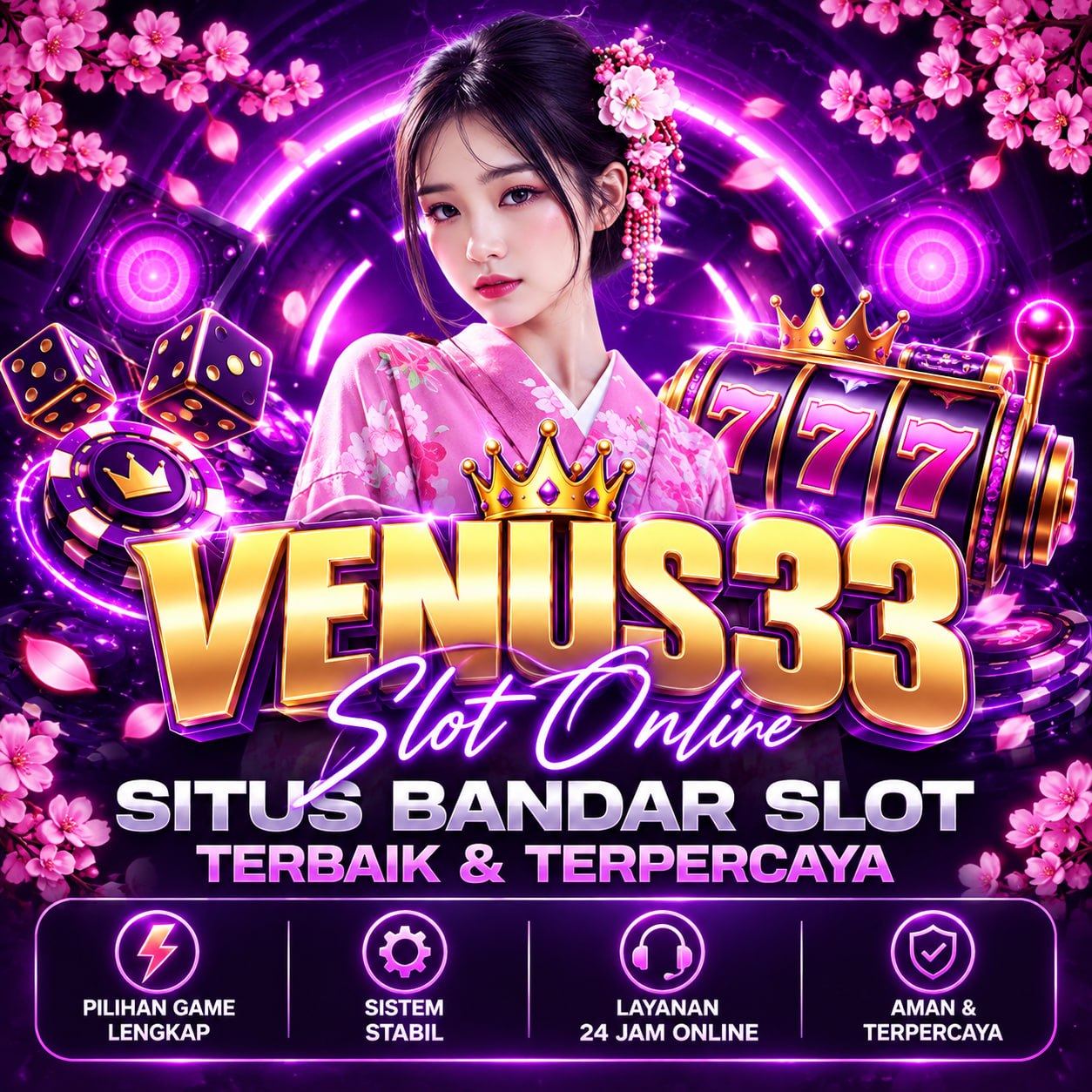 VENUS33 🀄️ Slot Gacor Mahjong Online Gampang Menang