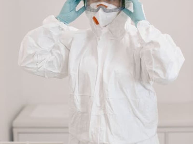Radiation protection standards laboratory with testing equipment