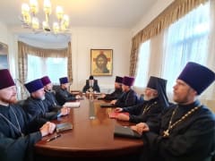 Рабочее совещание в Архангельске под руководством митрополита Корнилия