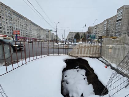 «РВК-Архангельск» устранит провал на перекрестке Тимме/Воскресенская