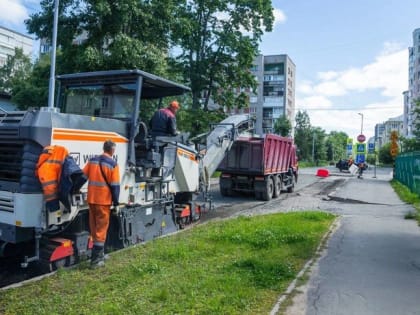 В Архангельске начались работы еще на одном объекте дорожного нацпроекта