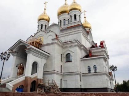 Нижний храм Михаило-Архангельского кафедрального собора будет готов к Пасхе