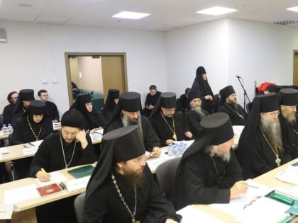Игумен Варлаам (Дульский) принял участие в заседании коллегии Синодального отдела по монастырям и монашеству