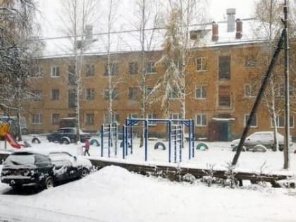 Снегопады прошли в большинстве районов Архангельской области