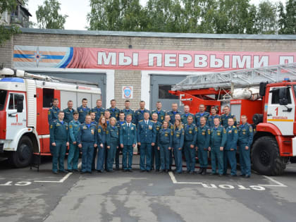 Поздравляем с юбилеем! Сегодня 80 лет исполнилось 1 пожарно-спасательной части города Архангельска