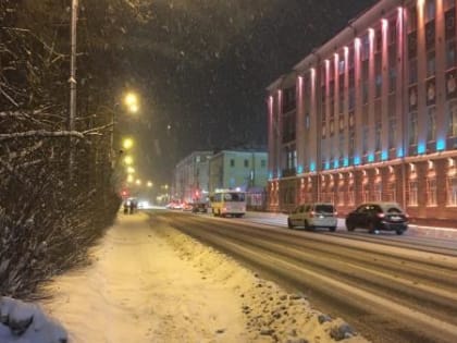 Сегодня в Архангельской области ожидается сильный снег