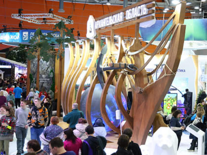 Посетителей выставки-форума «Россия» знакомят с достижениями и традициями Поморья