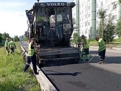 Народная программа ЕР: На Октябрьской в Северодвинске продолжается дорожный ремонт
