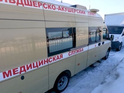 В Устьянах работает бригада передвижной медицинской службы