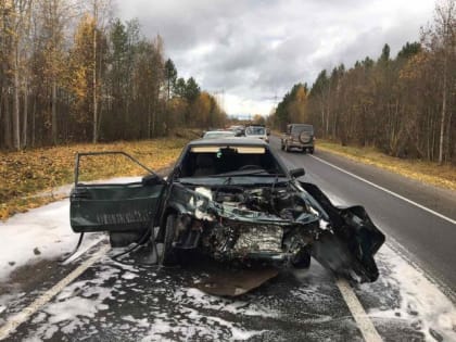 В ДТП в Архангельской области погиб 40-летний водитель ВАЗа