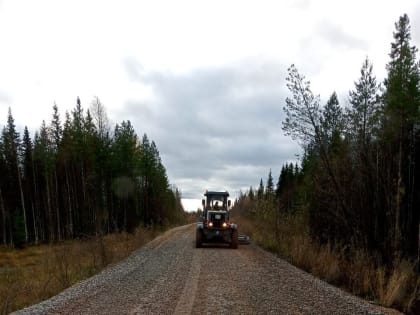 Планировка гравийного покрытия