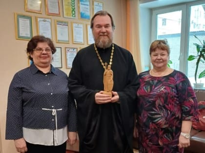 Сотрудничество в новых формах. Протоиерей Валерий Суворов встретился с представителями регионального отделения Общества слепых