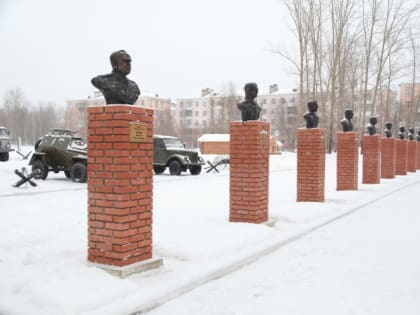 Аллея героев Великой Отечественной войны появилась в филиале парка «Патриот»